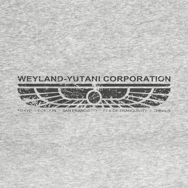 Weyland-Yutani Corp Emblem (black) by GraphicGibbon